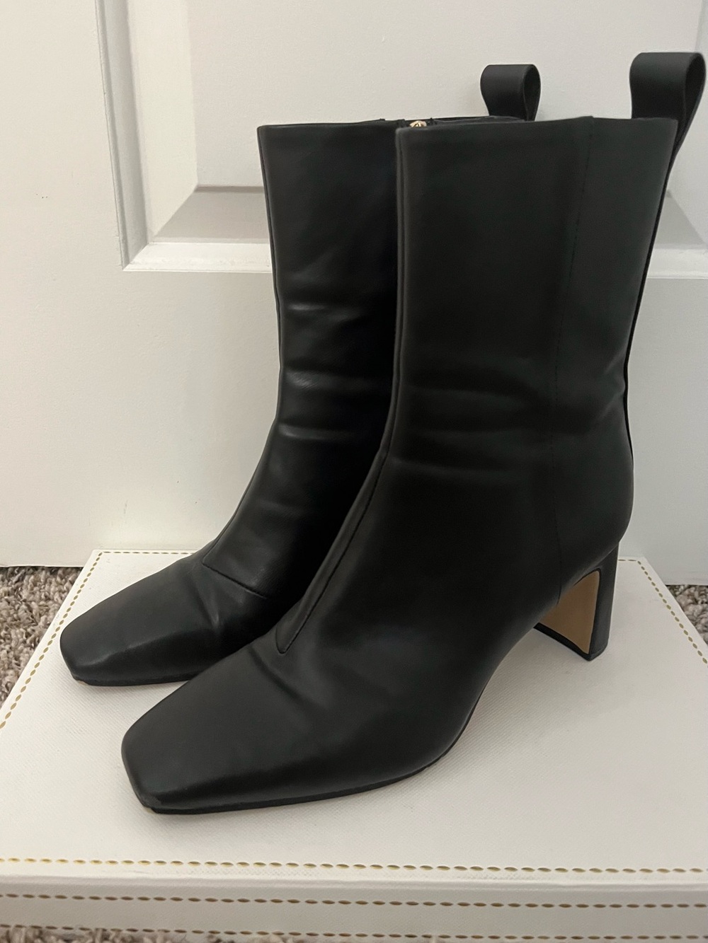 H&M Block Heeled Ankle Boots